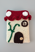 Mushroom Fairy House Book Sleeve